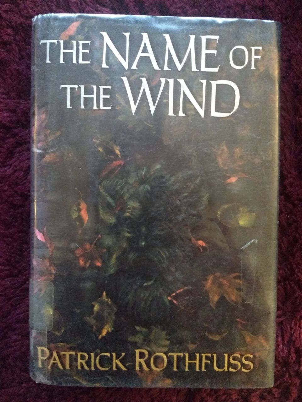 The Name of the Wind book cover